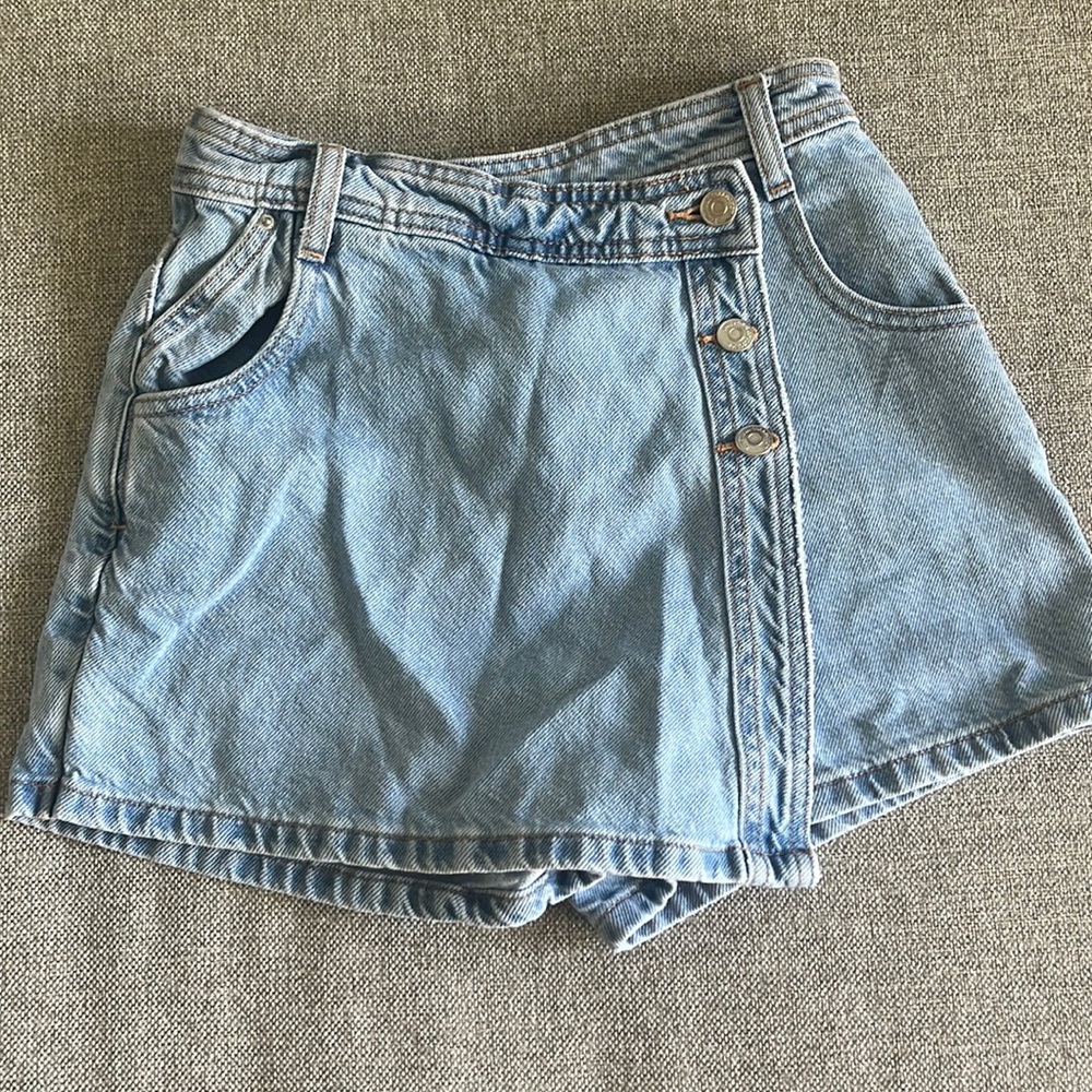 Zara denim skirt